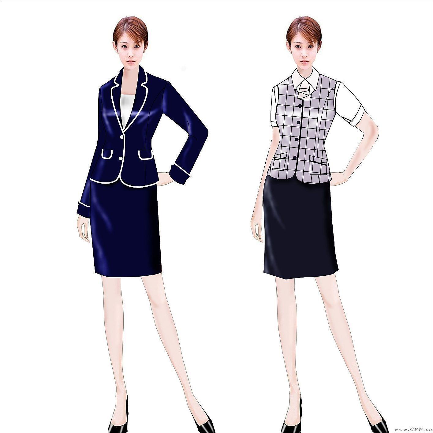 職業(yè)裝-職業(yè)服裝設(shè)計(jì)-服裝設(shè)計(jì)